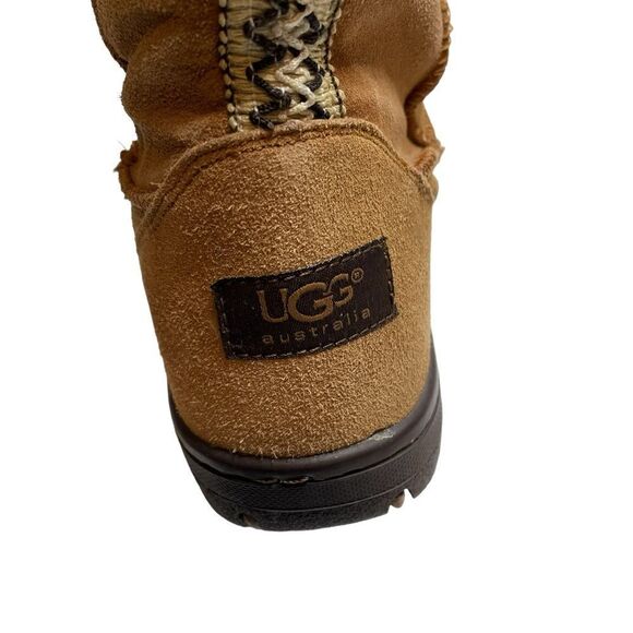 UGG Women's Michaela Waterproof Boots Chestnut Brown Size 7 - Picture 5 of 10